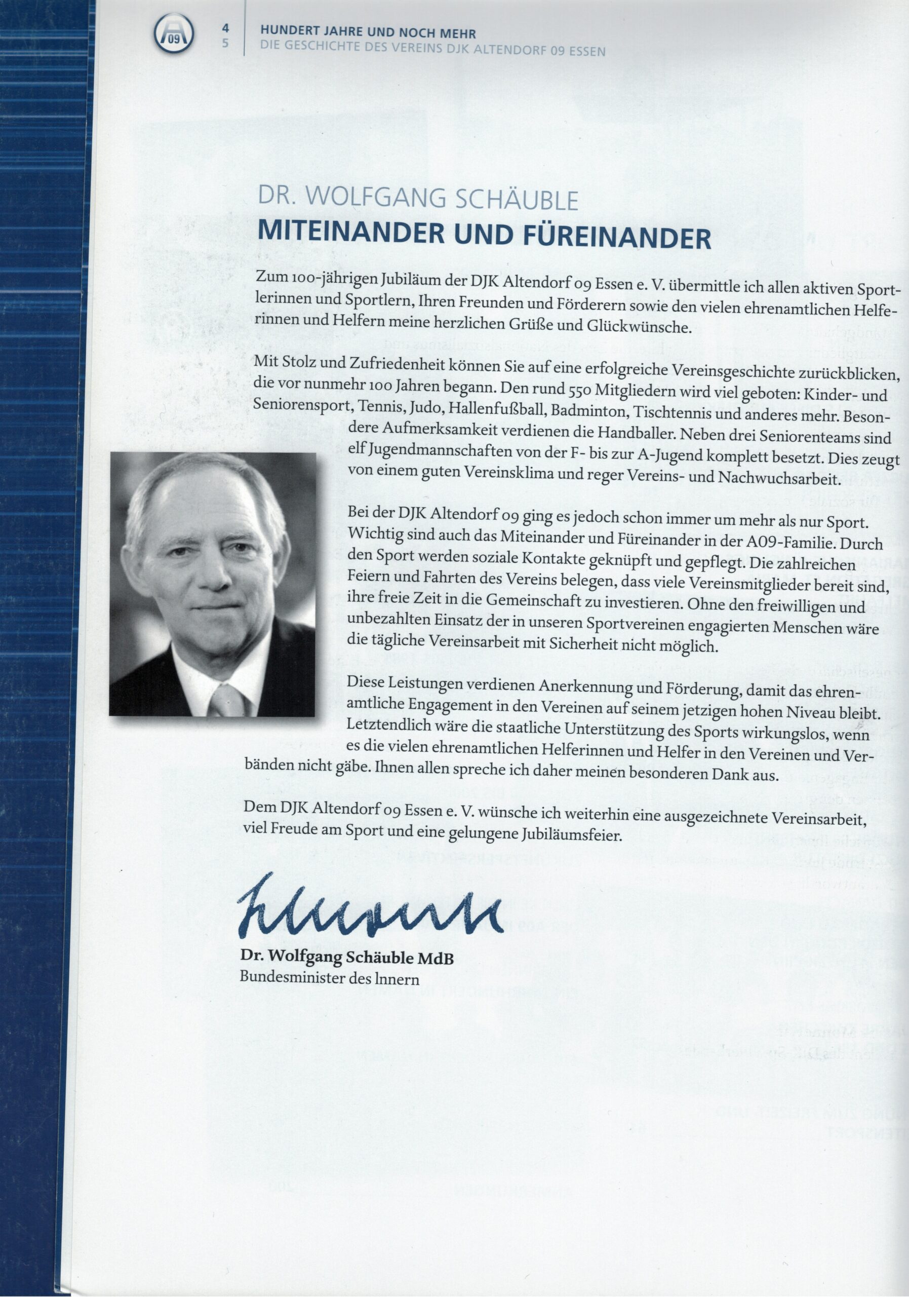 Start grußwort wolfgang schäuble